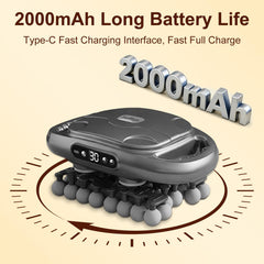 Soffiya 42-head massage gun covers full-body muscle recovery.
