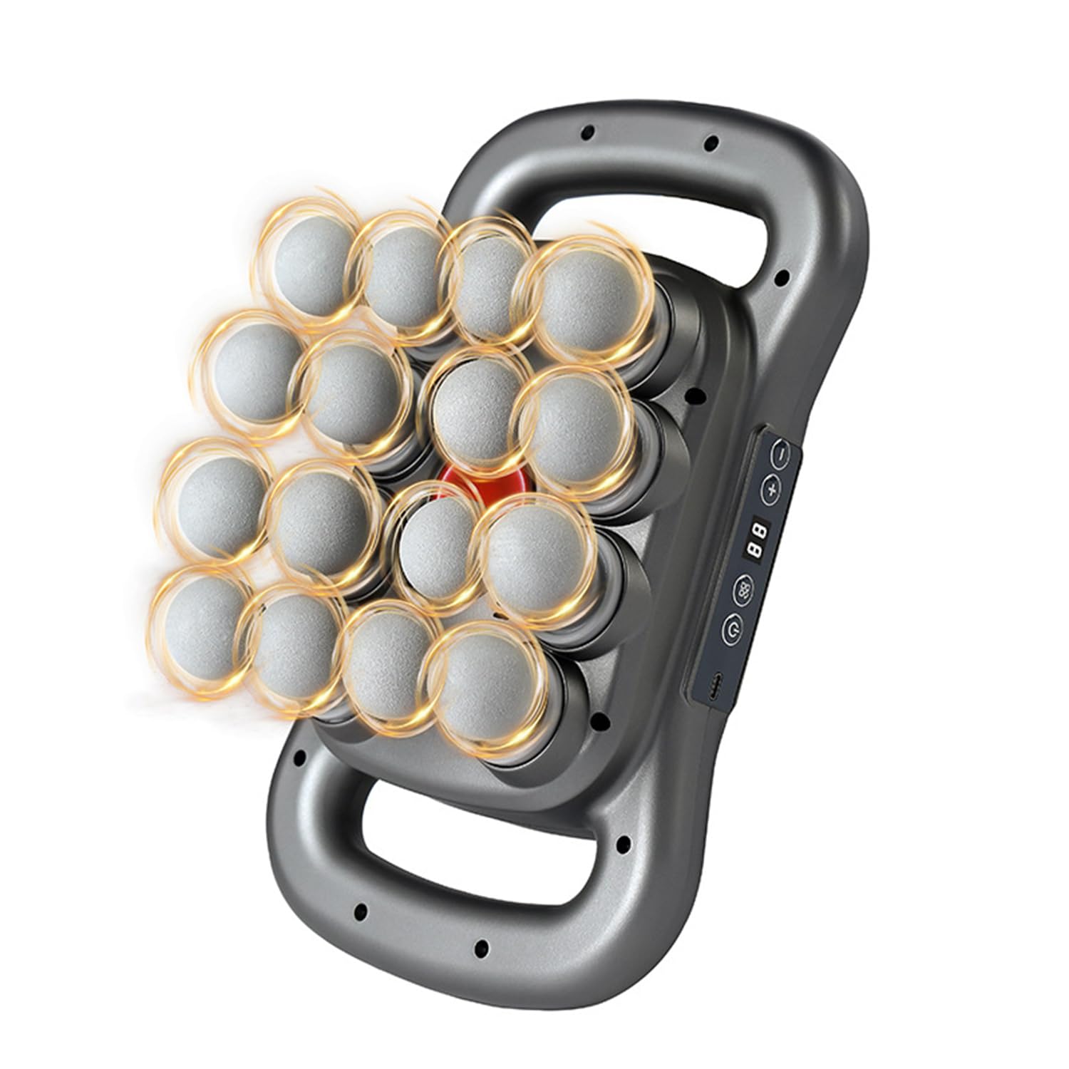 Soffiya back massager with heat function for targeted relief at home