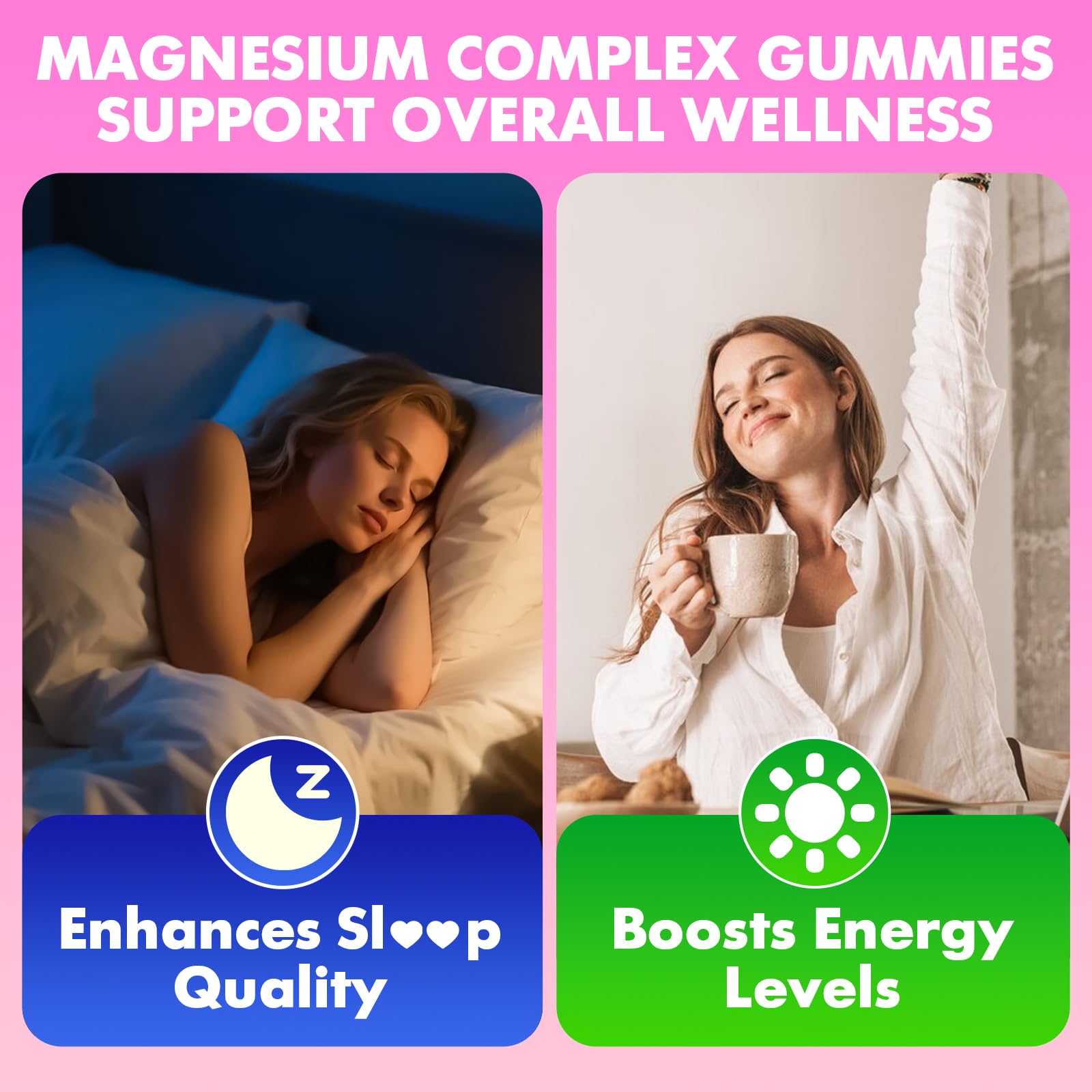SoftBear Magnesium Complex Gummies organic ingredients highlight clean, natural wellness.