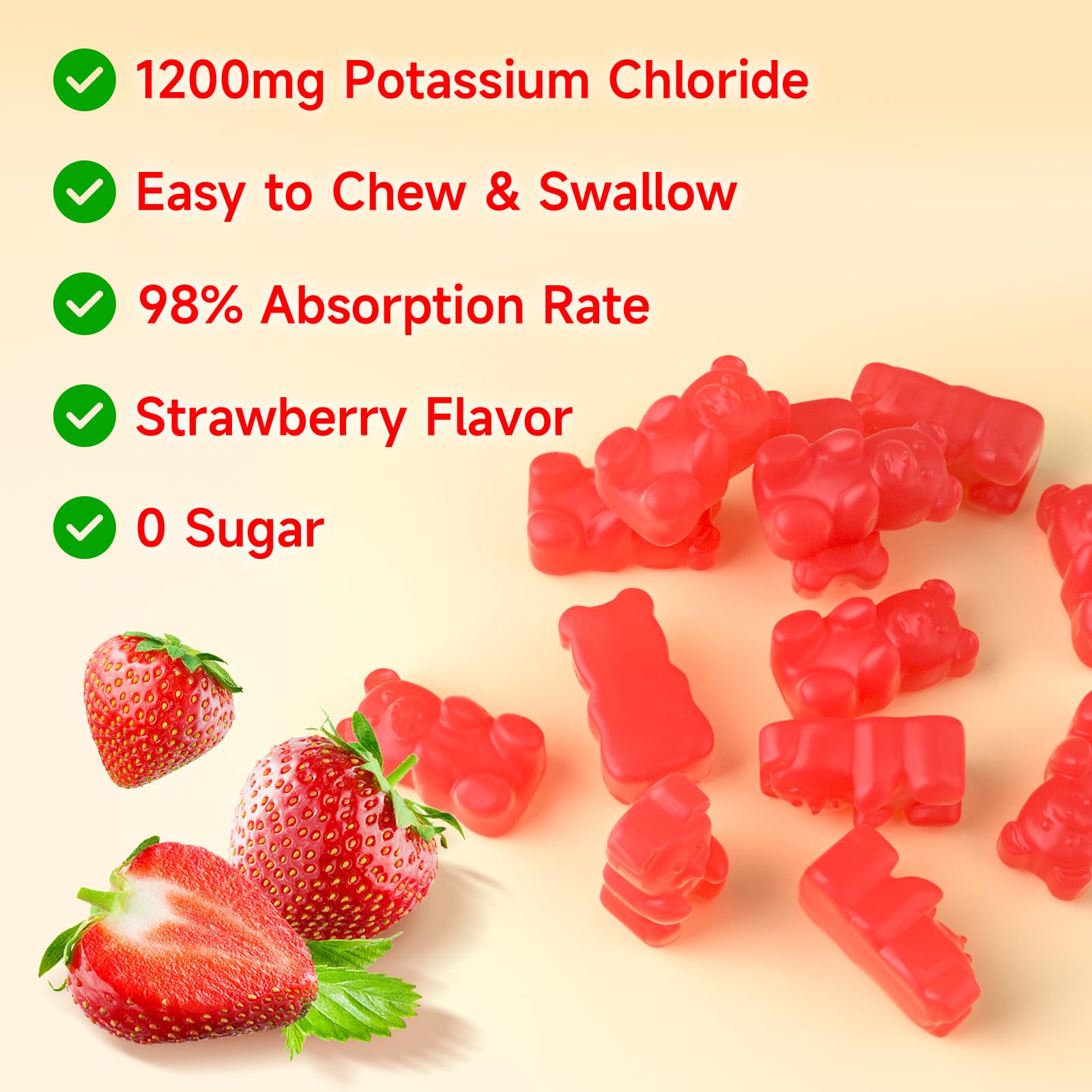 SoftBear Potassium Gummies daily-use two gummies guidance for consistent intake
