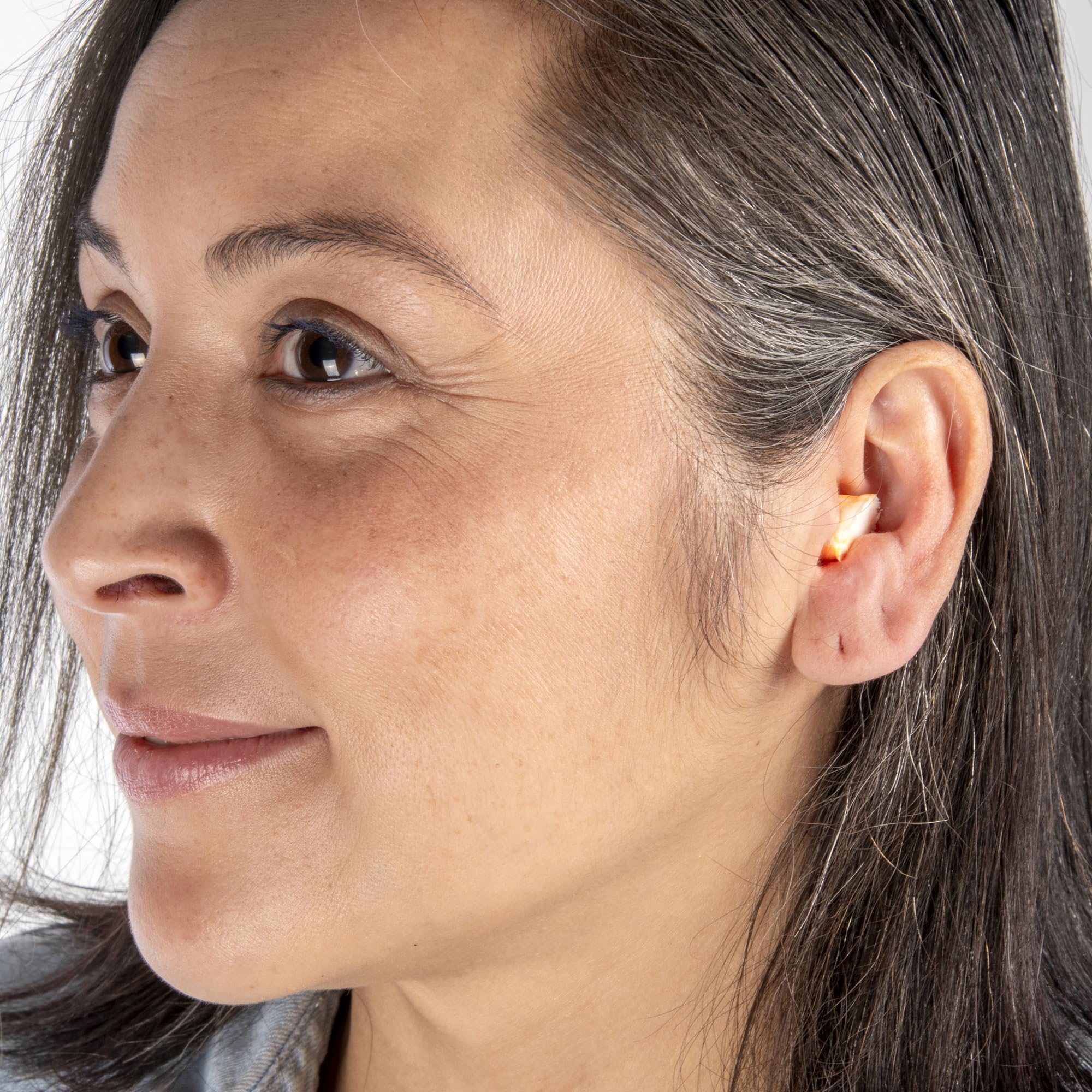 Softies Moldex brand streaks and swirls on earplug packaging