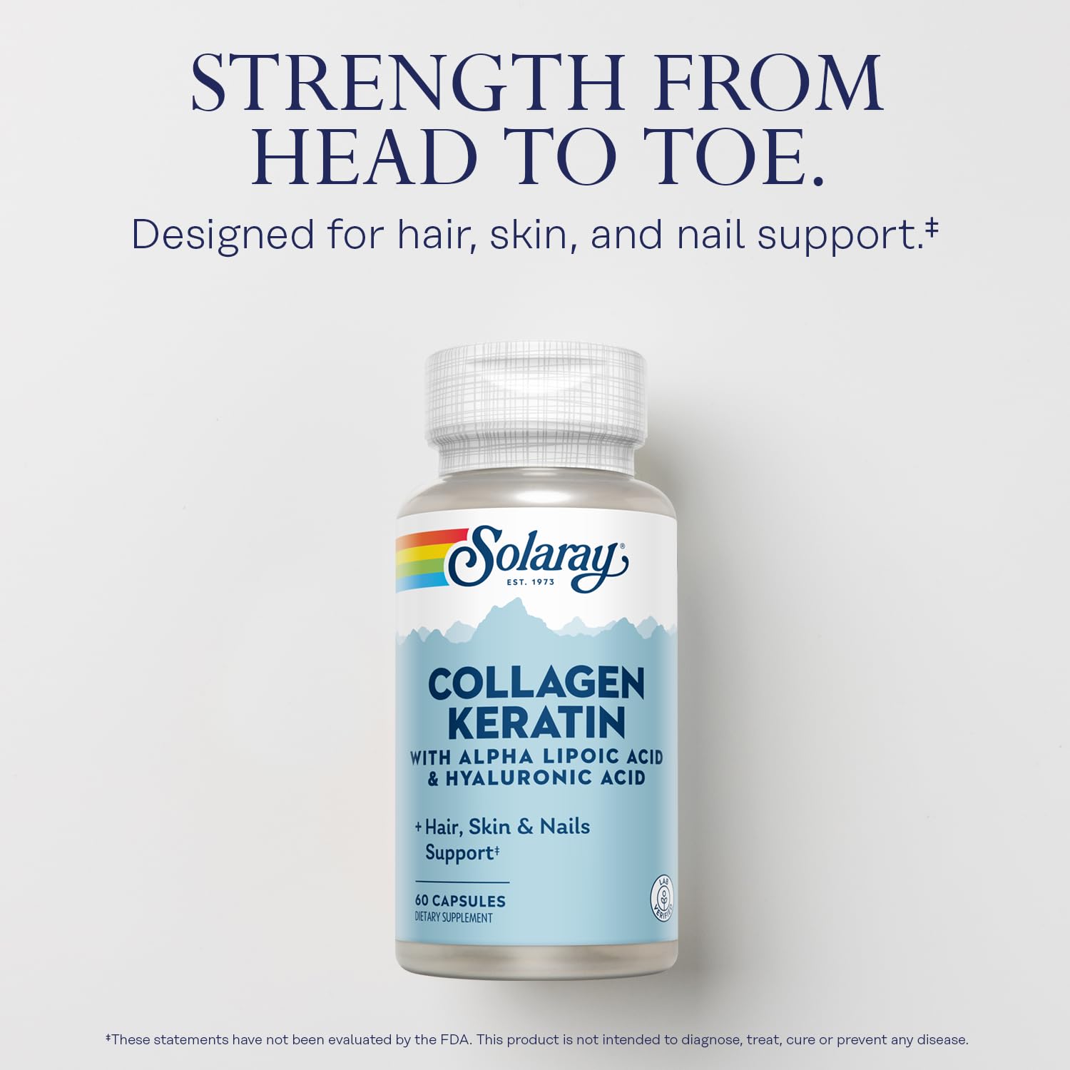 SOLARAY Alpha Lipoic Acid ingredient on label indicating antioxidant support potential