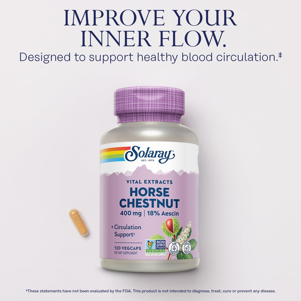 SOLARAY label close-up showing ingredients and GMP-certified quality.