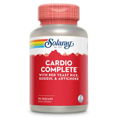 SOLARAY Cardio Complete bottle front view for everyday heart support