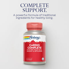 SOLARAY Cardio Complete bottle pour showing easy daily serving
