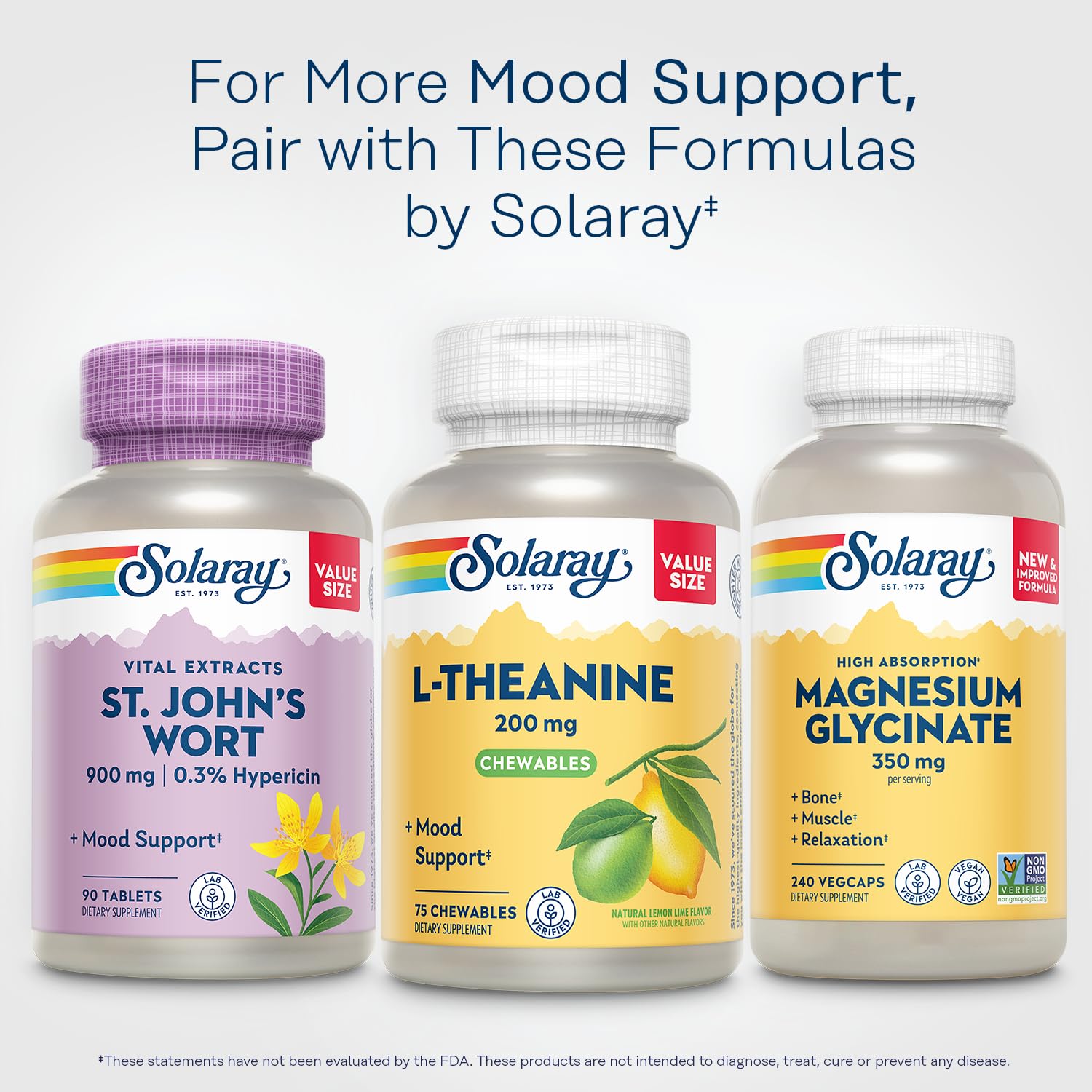 Solaray L-Theanine 200mg lab test results — quality assurance.