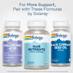 SOLARAY lab-tested quality control ensures high-quality ingredients