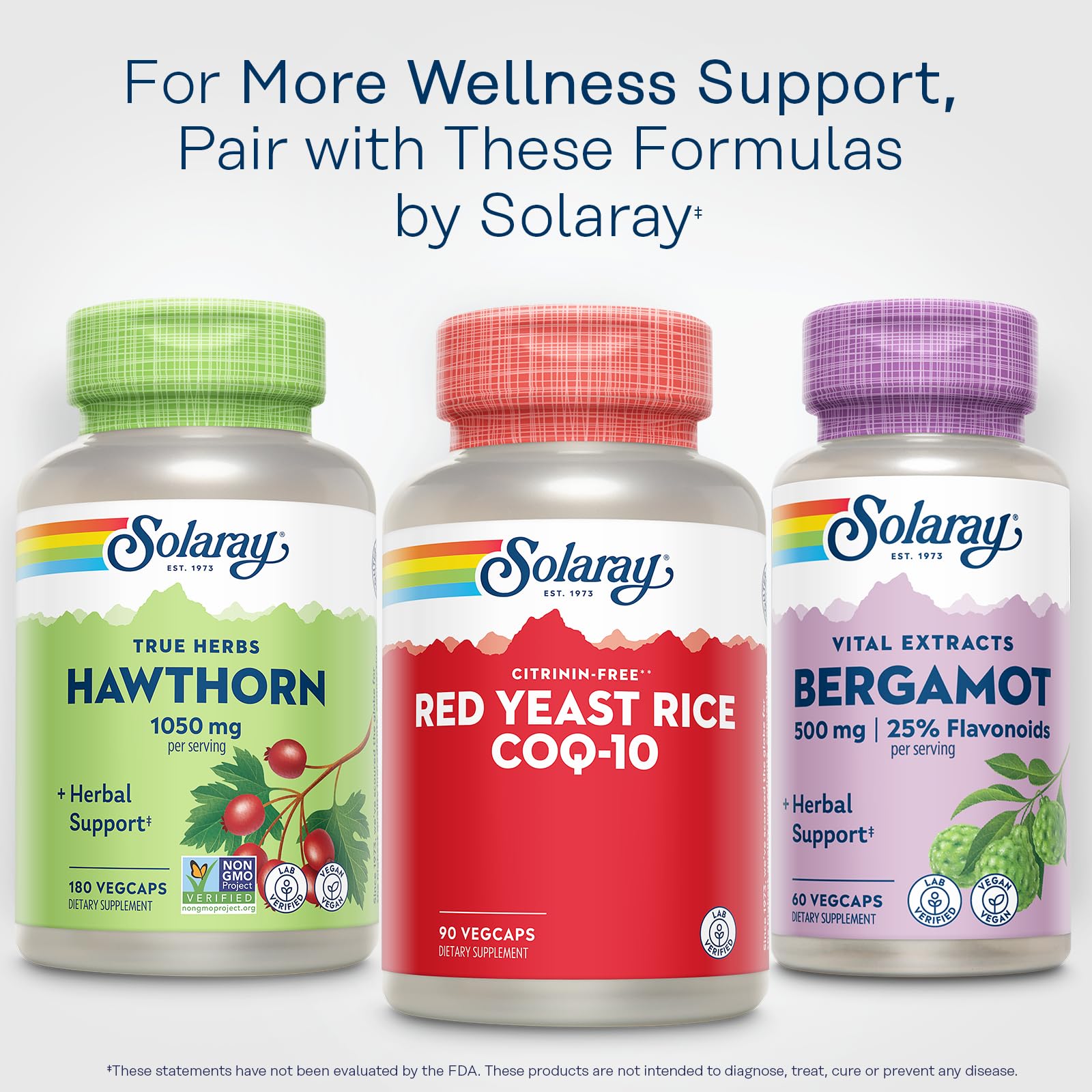 Solaray Utah lab-testing badge reassures in-house quality and potency verification