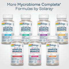 SOLARAY Mycrobiome Complete Probiotic Ultimate Potency daily-use routine.