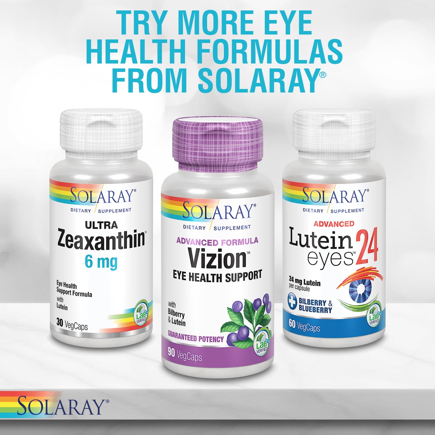 SOLARAY morning routine scene with pill-taking for consistency.