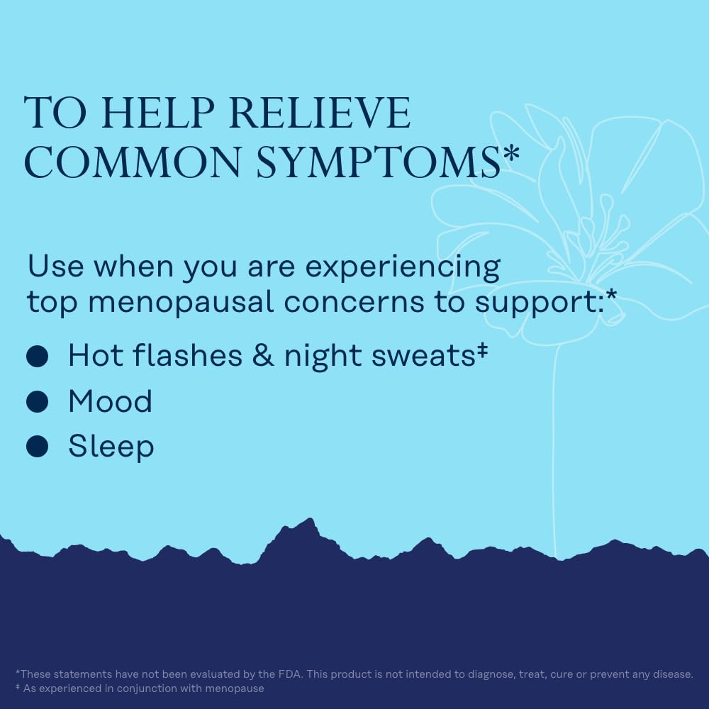SOLARAY Postmenopause ingredients label highlights saffron and iron for wellness.