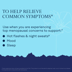 SOLARAY Postmenopause ingredients label highlights saffron and iron for wellness.
