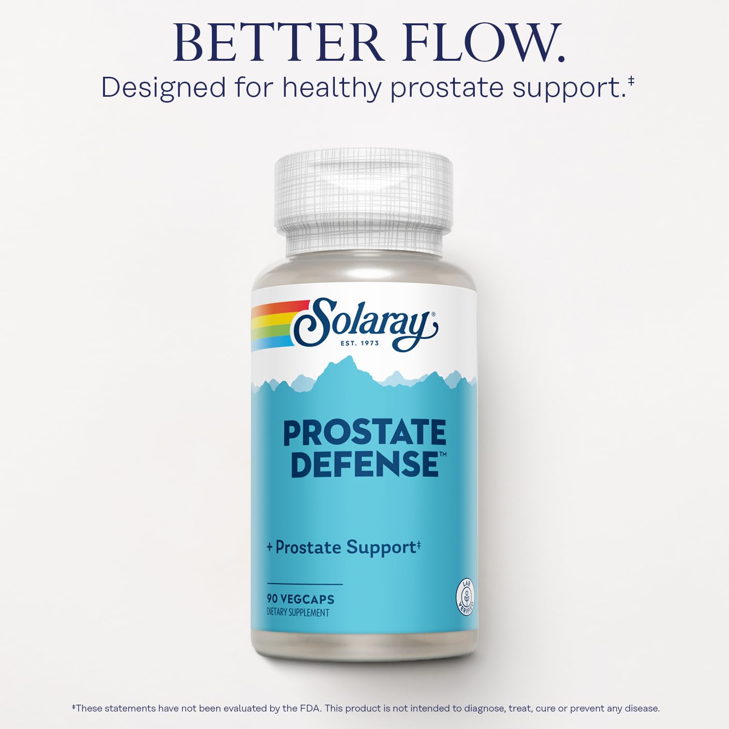 Solaray Prostate Defense label highlighting key ingredients