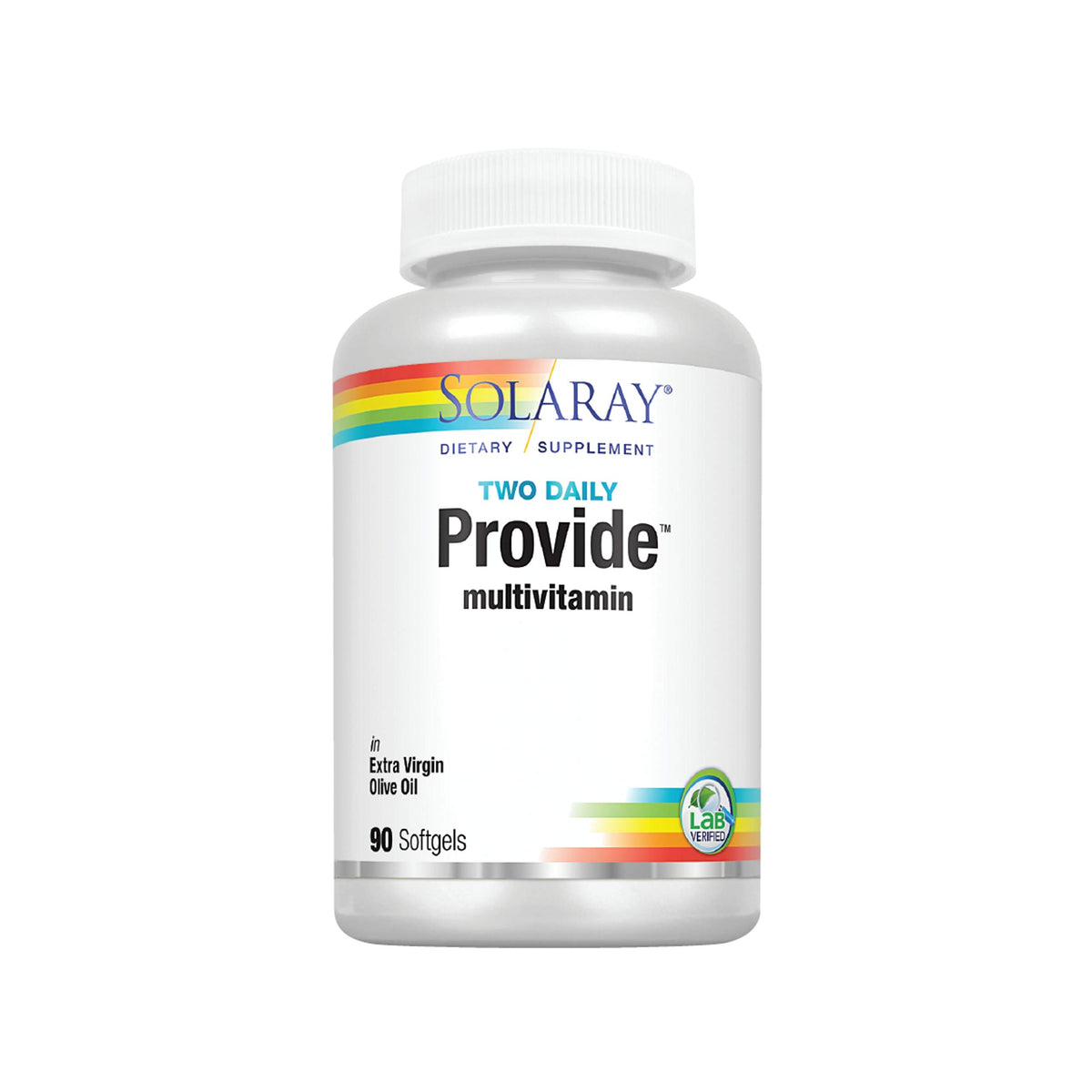 SOLARAY Provide Multivitamin bottle pour for quick daily intake