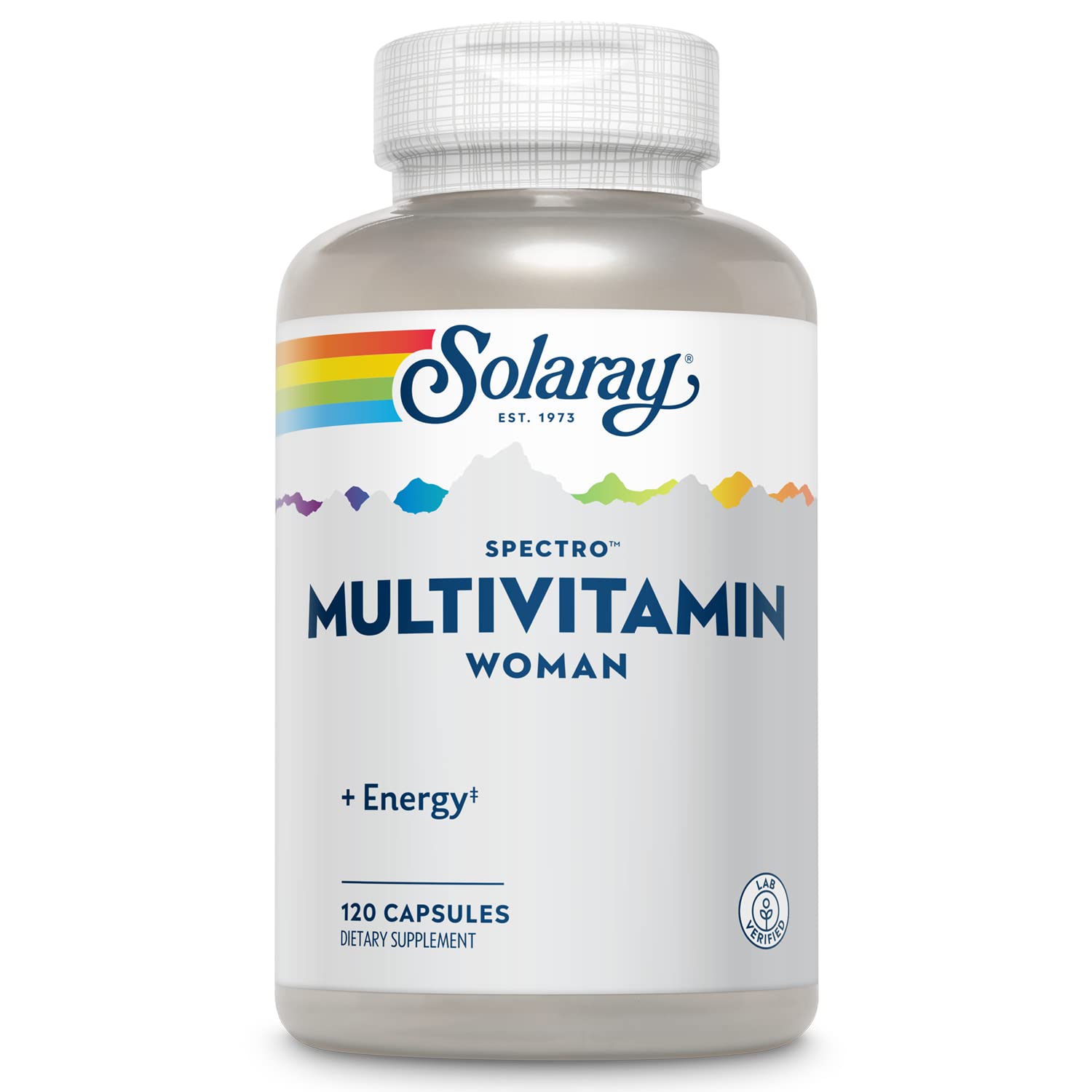 SOLARAY Spectro Woman bottle front view for daily wellness support