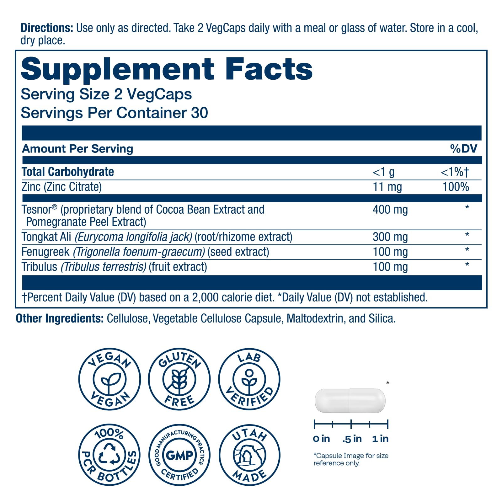 SOLARAY Tongkat Ali extract capsules close-up, suggesting libido and energy support possibilities.