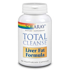 SOLARAY Total Cleanse liver fat formula bottle-front view for daily wellness