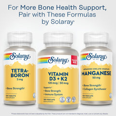 SOLARAY Vitamin D3 K2 180-serving veggie capsules visible in tray.