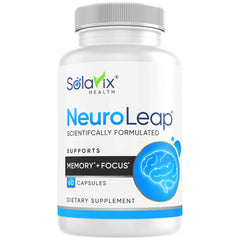 SolaVix NeuroLeap bottle front signaling brain health support.