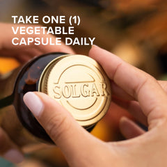 Solgar B-Complex 50 capsules close-up emphasizing vegan veggie capsules for daily use