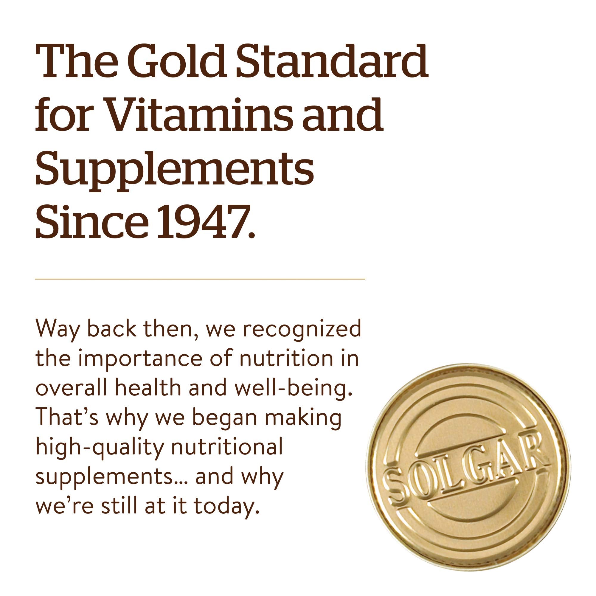 Solgar B-Complex 50 non-GMO stamp indicating trusted quality