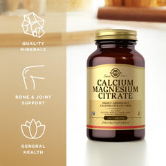 Solgar Calcium Magnesium Citrate 3-pack image for convenient wellness bundle