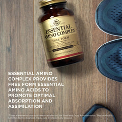 Solgar Essential Amino Complex pack of 2 boxes offering 180 servings.
