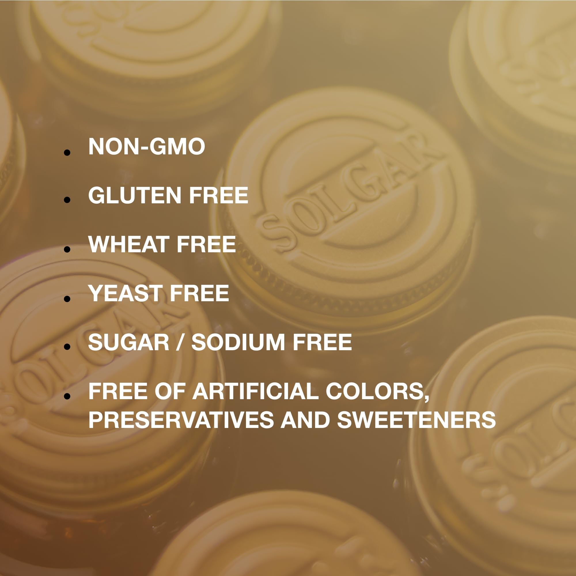 Solgar Evening Primrose Oil bottle beside ingredients list highlighting GLA