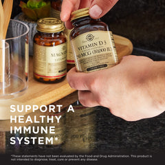 Solgar Vitamin D3 softgels contents showing capsules ready for daily use.