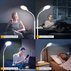 SOLLA lamp includes 15/30/60-minute timers for automated shutoff.