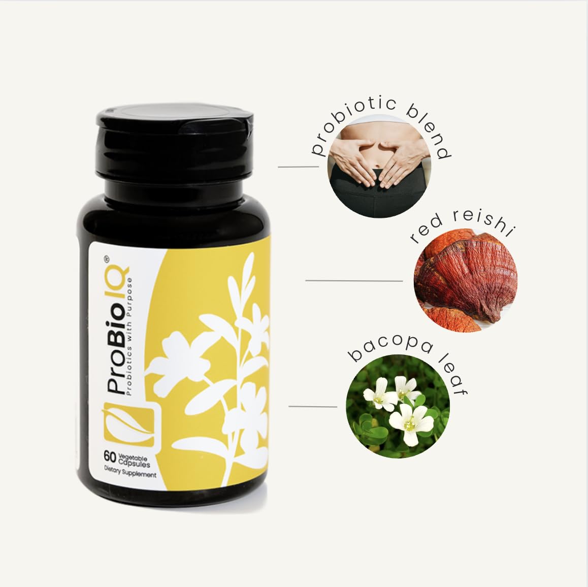 Solle Naturals Solle ProBio IQ pouring shot suggests convenient daily intake