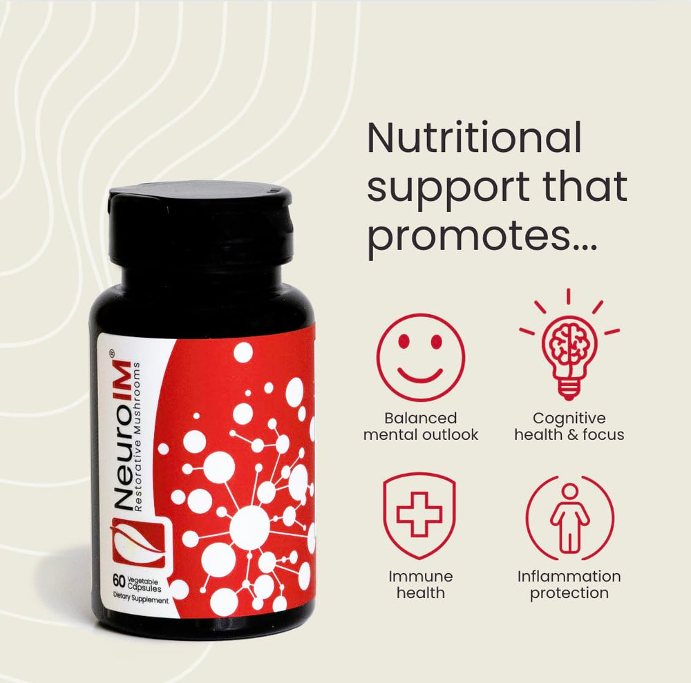 Solle NeuroIM capsules lined up suggesting a calm, focused day.