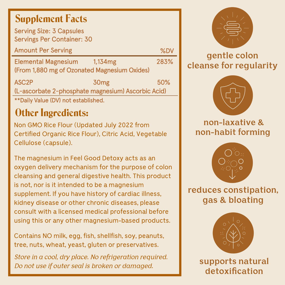 Solluna Detoxy 2.0 capsules close-up highlighting vegan ingredients