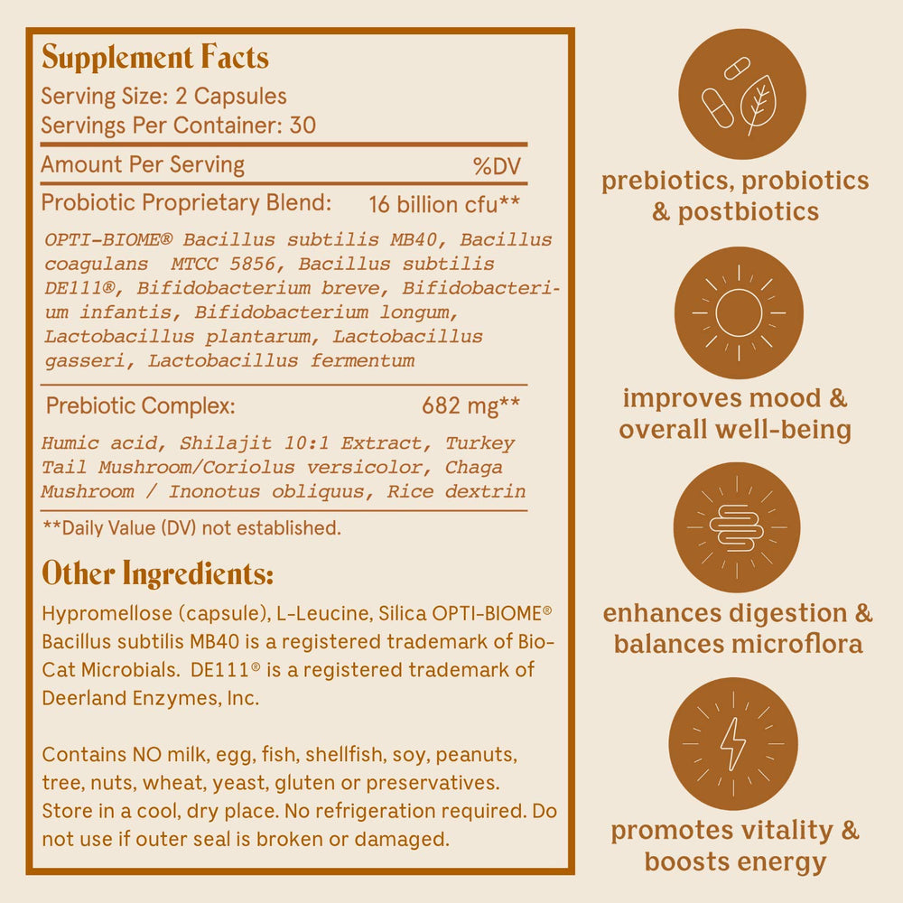 Close-up of the label on Solluna Feel Good SBOs highlighting vegan, shelf-stable formula.