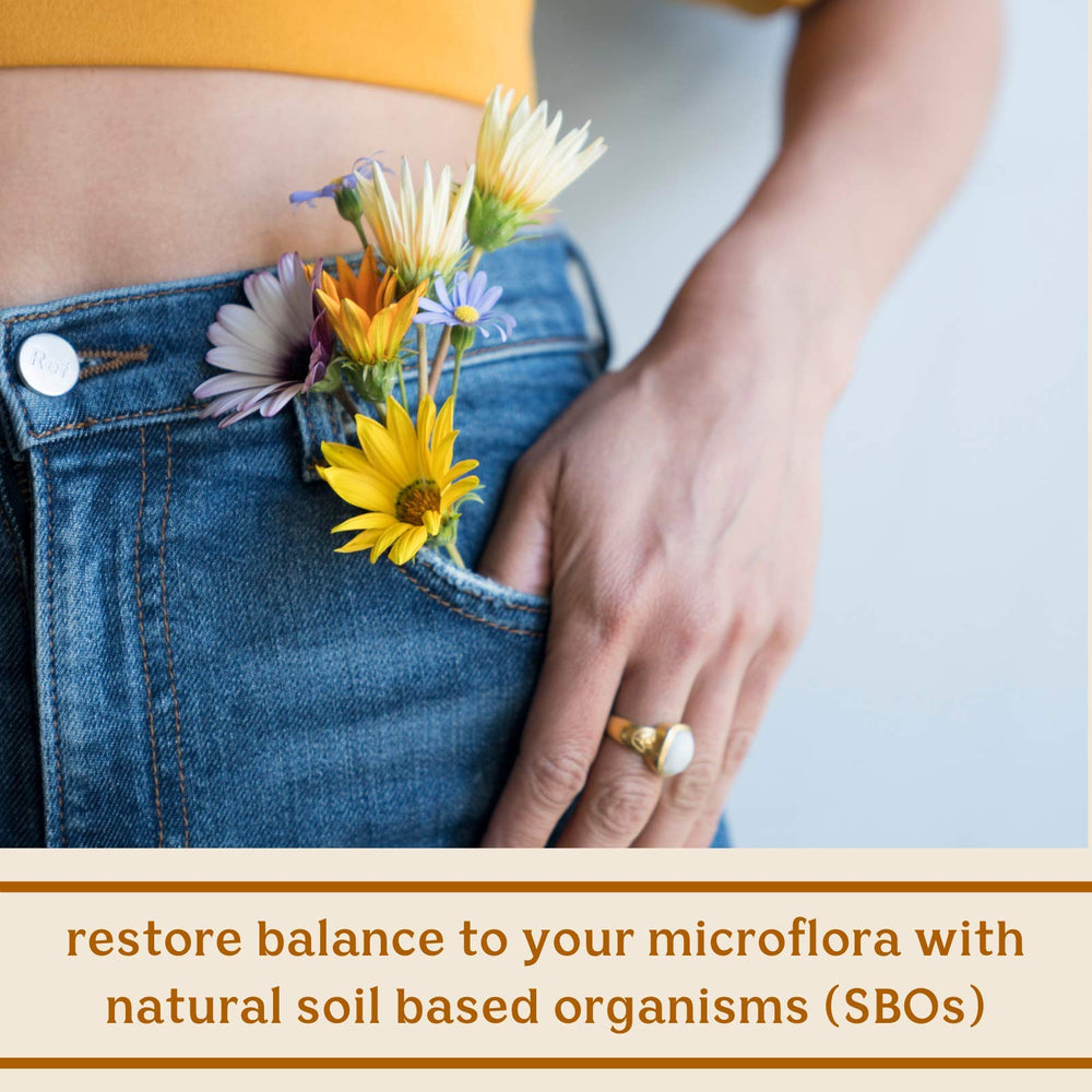 Solluna Feel Good SBOs close-up showing shilajit element for vitality support.