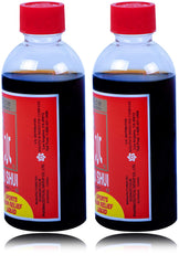 Solstice Medicine Company Zheng Gu Shui lotion natural ingredients close-up.