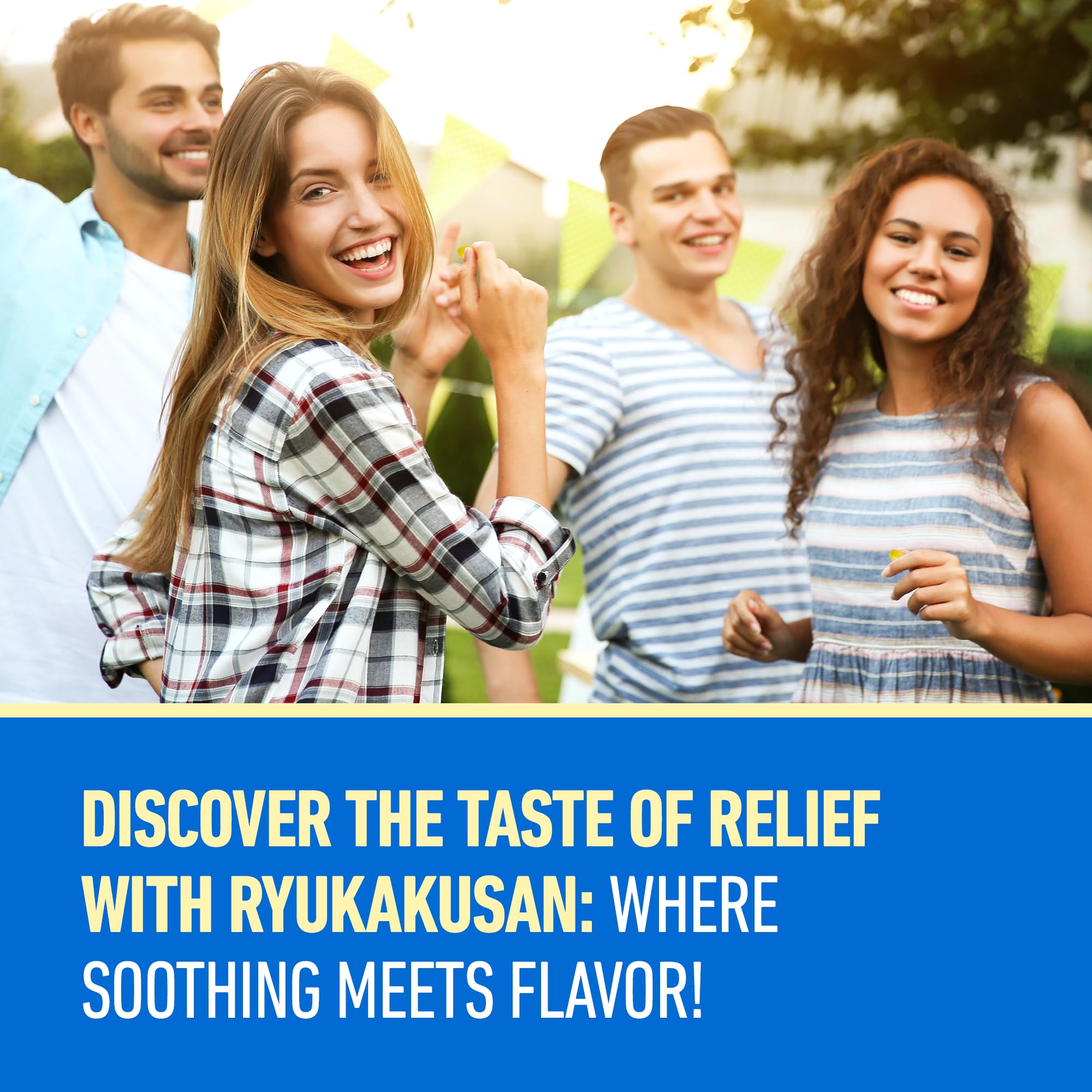 Mint drops dissolving in the mouth for quick flavor and sensation