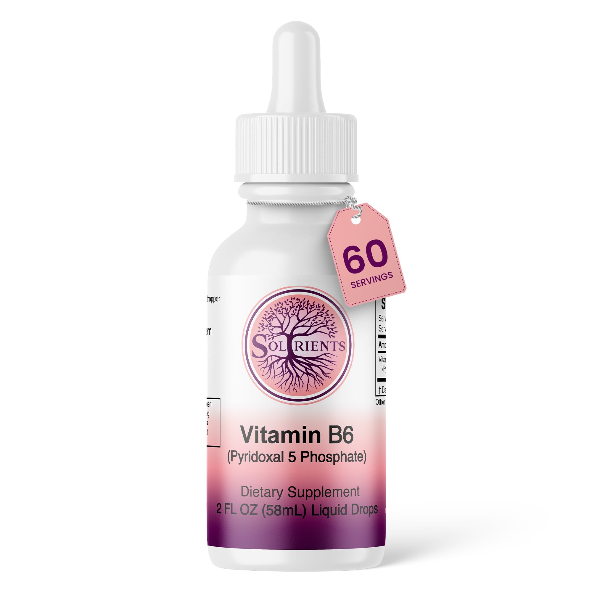 Soltrients packaging close-up conveys USA-made GMP quality