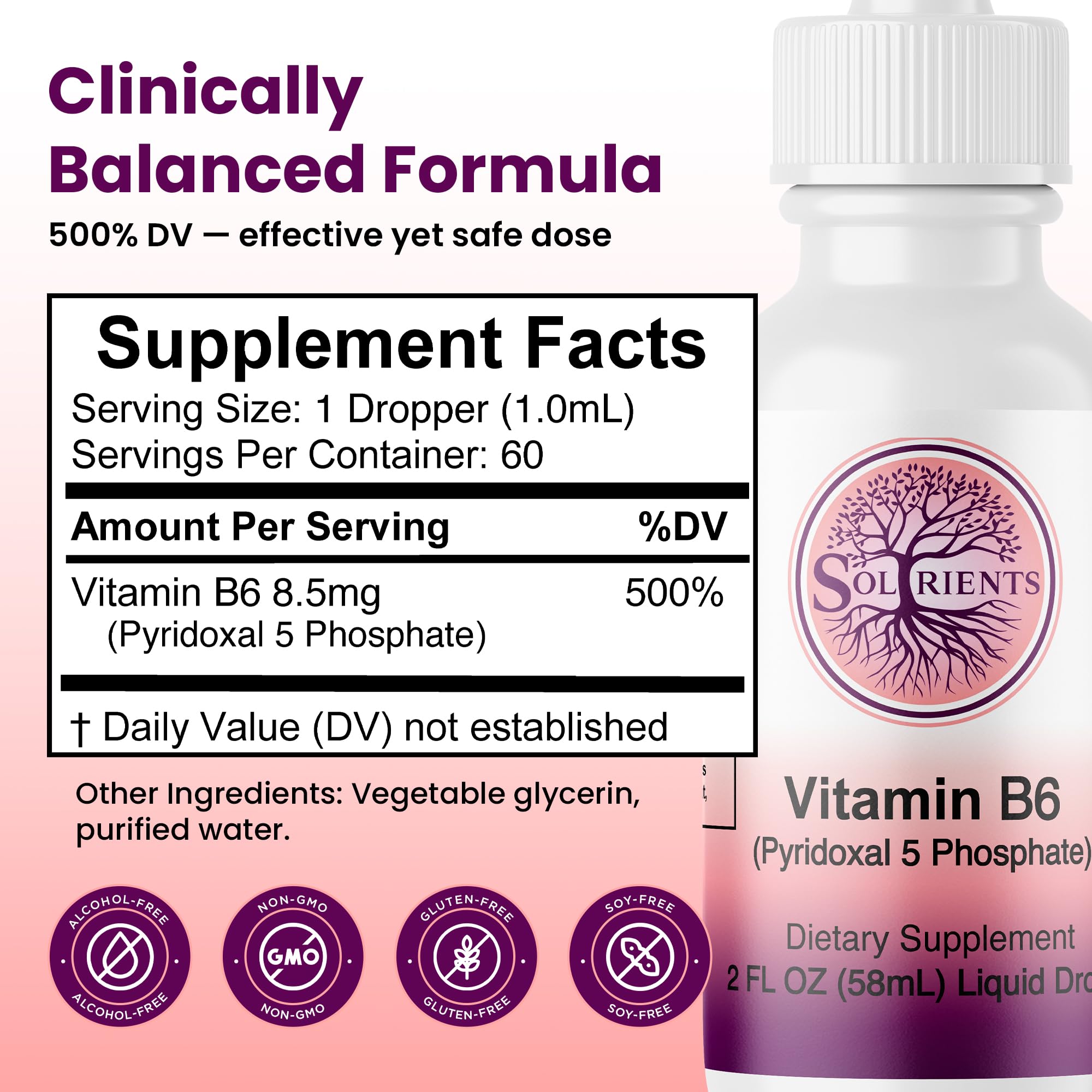 Soltrients MTHFR-friendly design image implies inclusive formulation