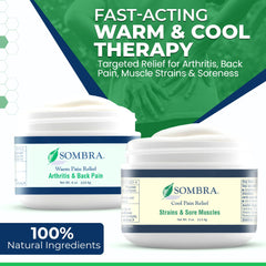 Sombra cool therapy gel roll on showing portable relief on demand