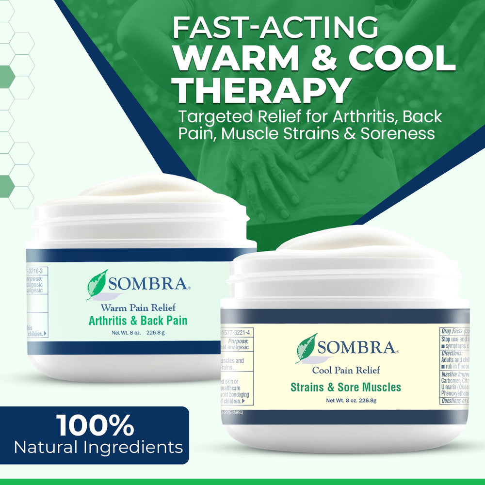 Sombra Pain Relief Gel roll-on applies warmth before activities