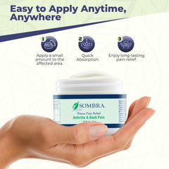 Sombra Warm Pain Relief Gel 2-pack package shown.
