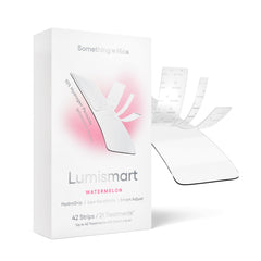 Something Nice Lumismart whitening strips Watermelon packshot ideal for sensitive teeth whitening at home