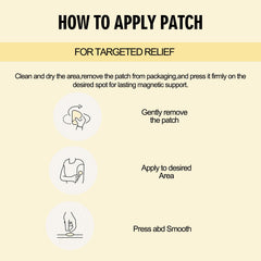 SOMIVOT patches applied to the back for discreet wear