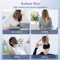 somlzu simple at-home skincare routine with mask