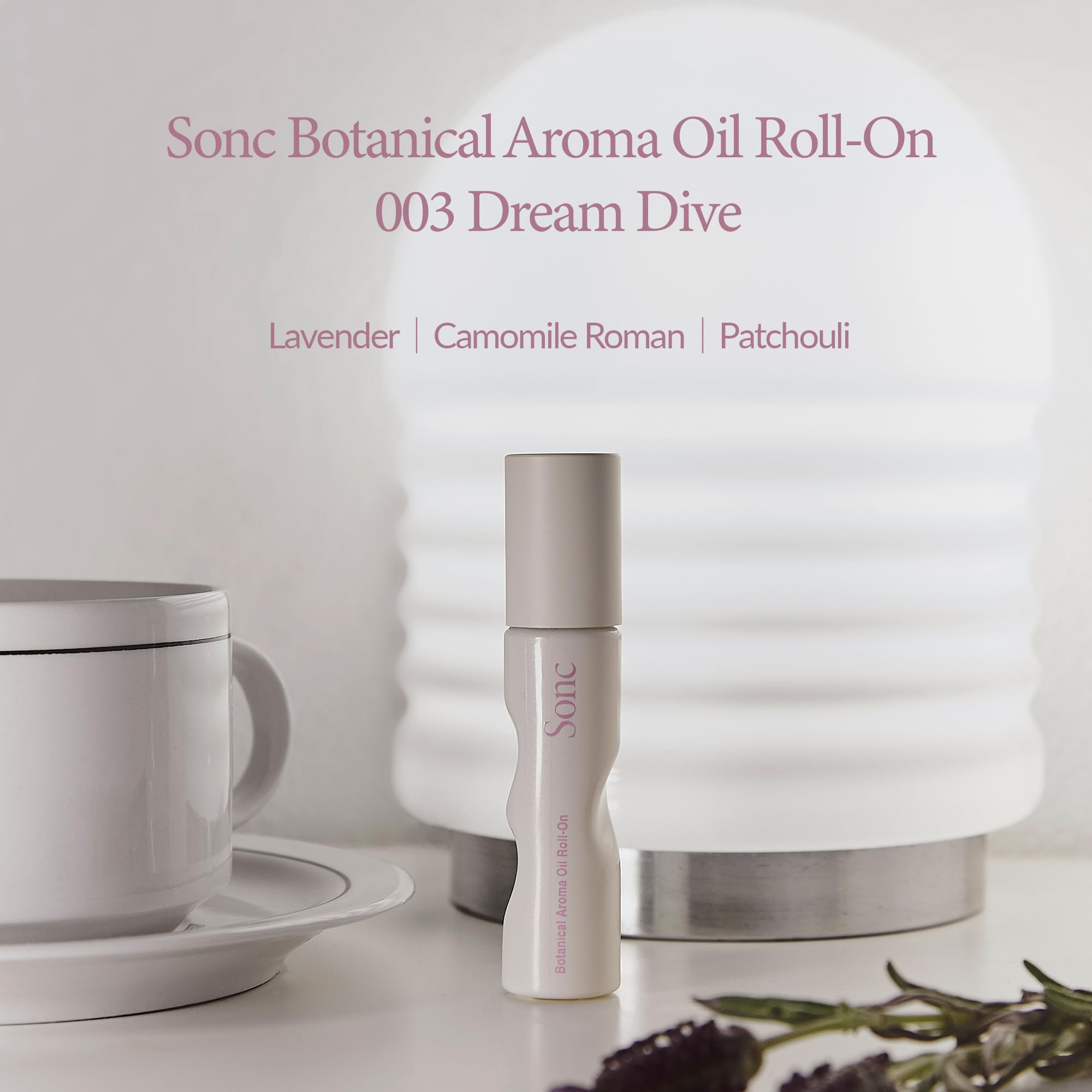Sonc Dream Dive cap-off view highlighting essential nighttime scent mood
