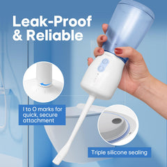 Sonmol Electric Peri Bottle recharge port for long-lasting power.