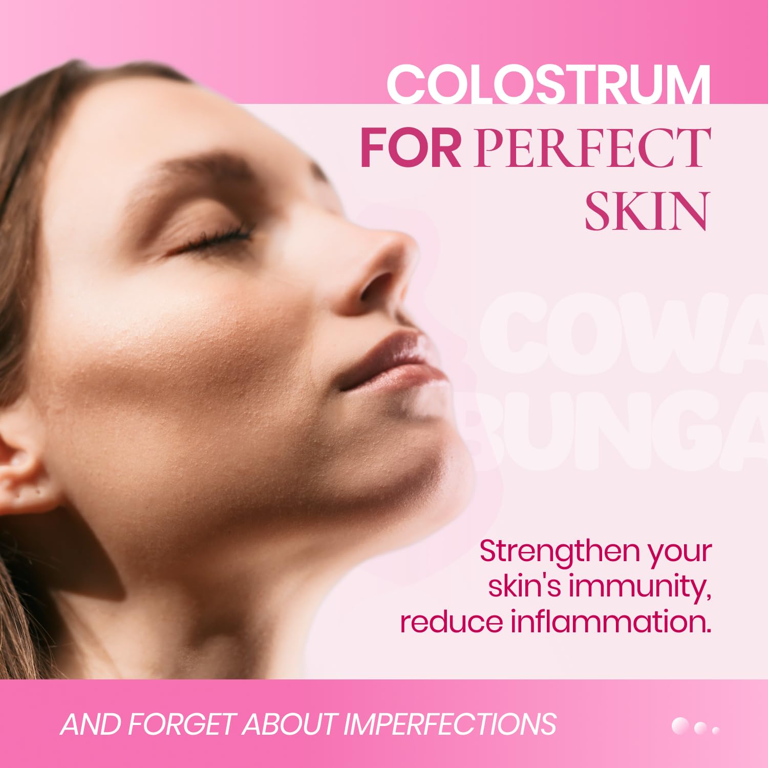 SonoHealth Cowabunga Colostrum first-milking principle graphic illustrating ethics
