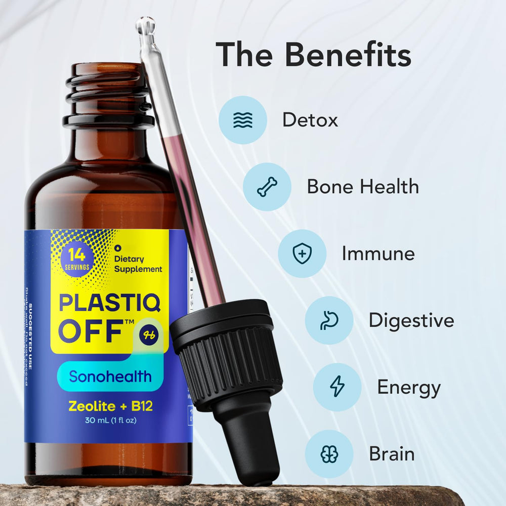 GMP-certified USA facility ensures quality and safety for Plastiq Off Zeolite.