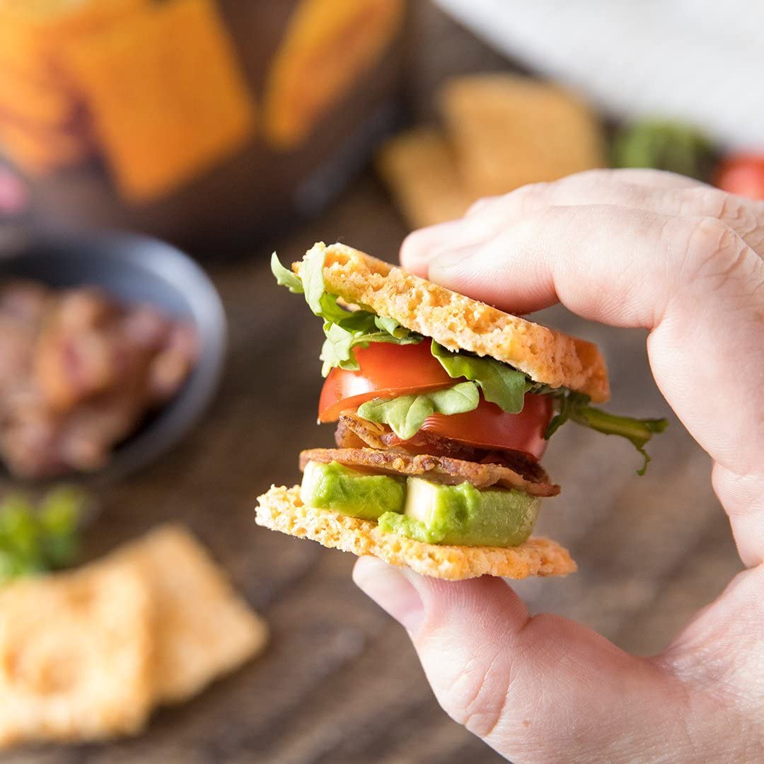 Crisp texture and rich Sonoma Creamery cheddar flavor.